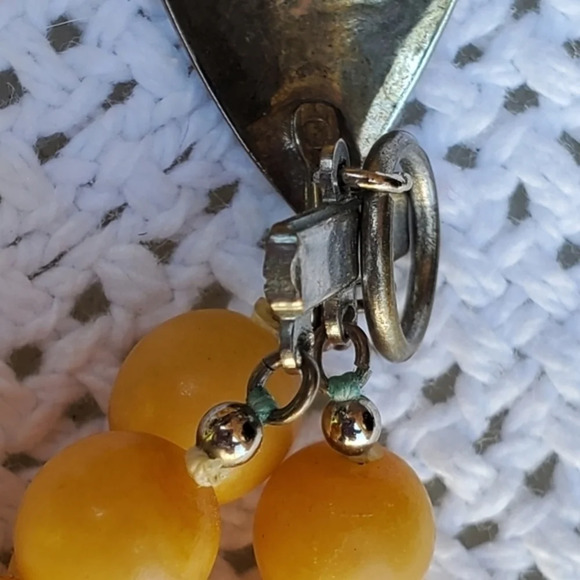 Vintage Triple Strand‎  Artisan Necklace - Picture 7 of 9